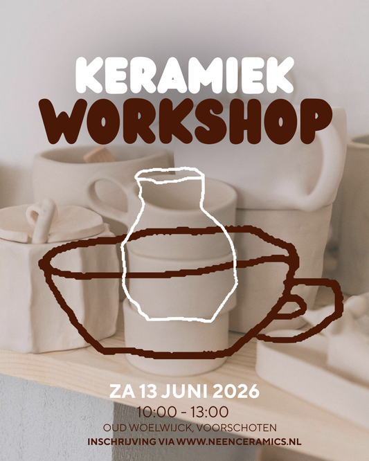 Handbuilding Workshop - Za 13 juni 2026
